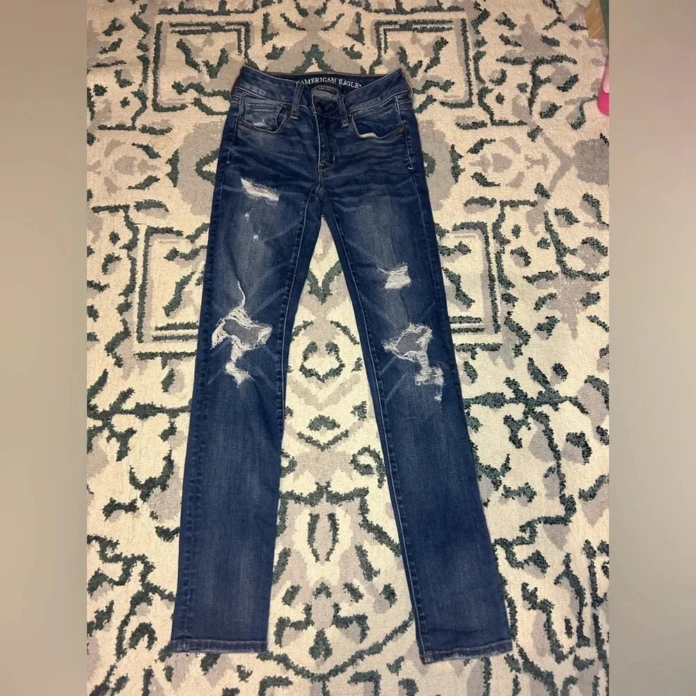 american eagle  skinny jeans women’s size 00​